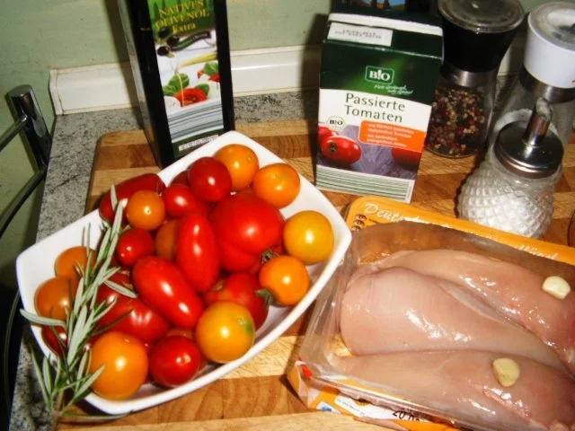 Tomatenhähnchen - Rezept - Bild Nr. 3