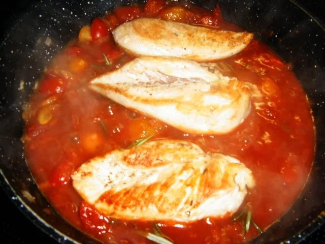 Tomatenhähnchen - Rezept - Bild Nr. 8