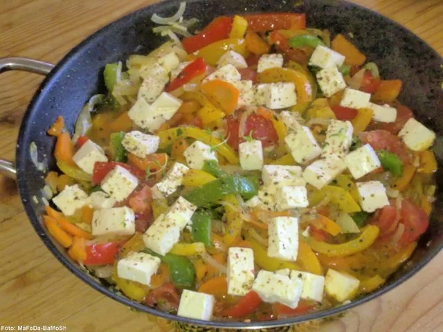 Rezept: Mediterrane Gemüsepfanne Mediterrane Gemüsepfanne - Rezept