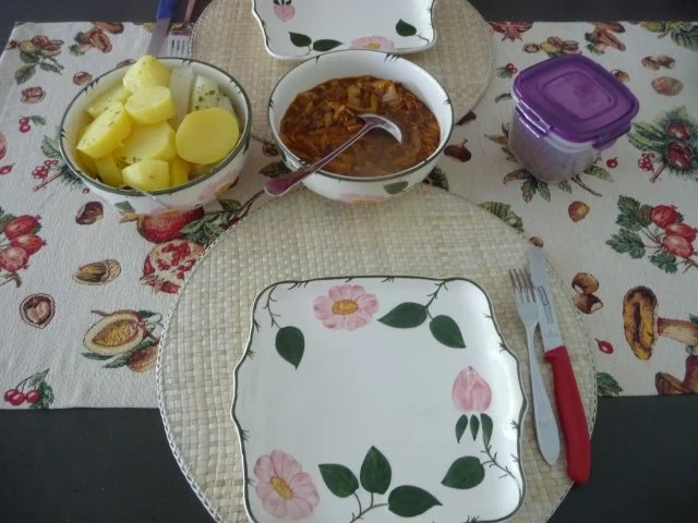 Fleischlos : Krautpfanne mit Salzkartoffeln und Kohlrabi - Rezept - Bild Nr. 15