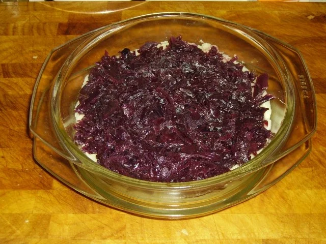 Knödel-Rotkohl-Auflauf - Rezept - Bild Nr. 3