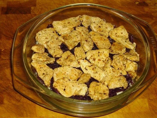 Knödel-Rotkohl-Auflauf - Rezept - Bild Nr. 4