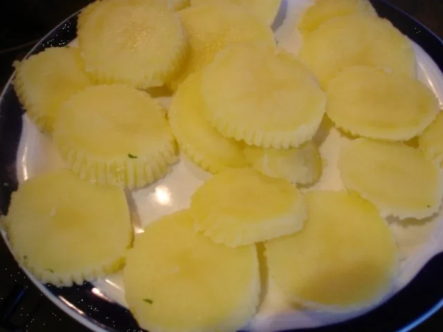 Bratkartoffelblüten mit Sülze - Rezept - Bild Nr. 4