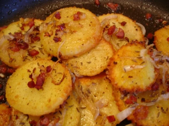 Bratkartoffelblüten mit Sülze - Rezept - Bild Nr. 10