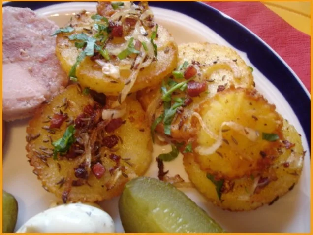 Bratkartoffelblüten mit Sülze - Rezept - Bild Nr. 12