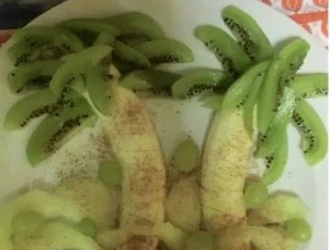 Rezept: DESSERT: Palmen-Obst-Dessert DESSERT: Palmen-Obst-Dessert - Rezept