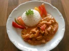 Hähnchen- Geschnetzeltes mit Paprika-Rahm-Soße - Rezept