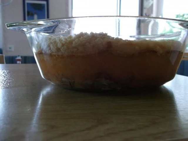 Sreusel- Schmand- Nachtisch - Rezept - Bild Nr. 2