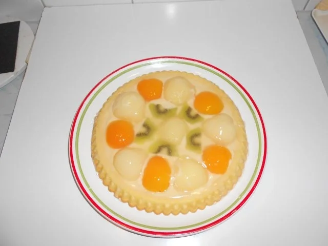 Obsttorte mit selbst gemachten Tortenboden - Rezept - Bild Nr. 9