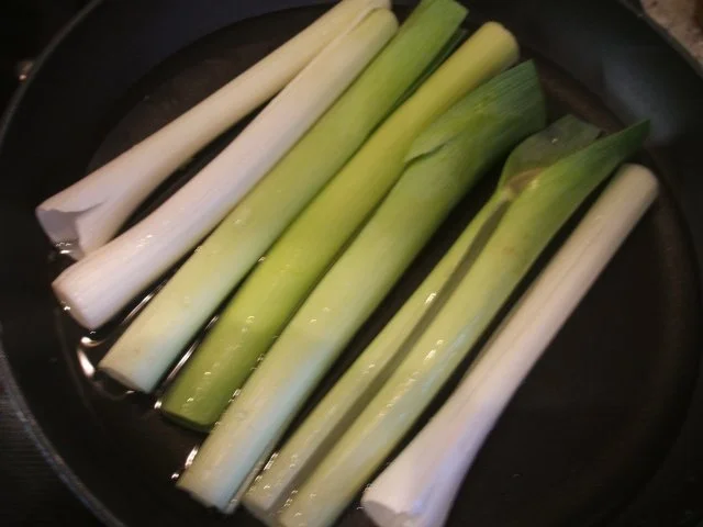 Gemüse: Lauch-Roulade - oder Gefüllter Lauch - Rezept - Bild Nr. 4