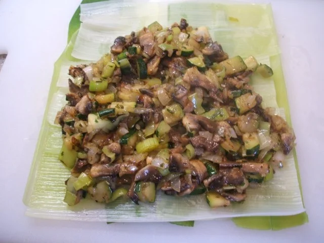 Gemüse: Lauch-Roulade - oder Gefüllter Lauch - Rezept - Bild Nr. 7