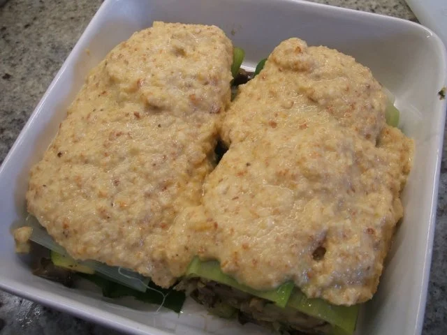 Gemüse: Lauch-Roulade - oder Gefüllter Lauch - Rezept - Bild Nr. 12