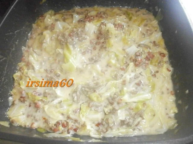 Rezept: Spitzkohl mit Rinderhack Bild Nr. 5 Spitzkohl mit Rinderhack - Rezept - Bild Nr. 5