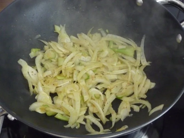 Geflügel : Putenbrust mit Kokos-panade mit Gemüse an Penne - Rezept - Bild Nr. 6