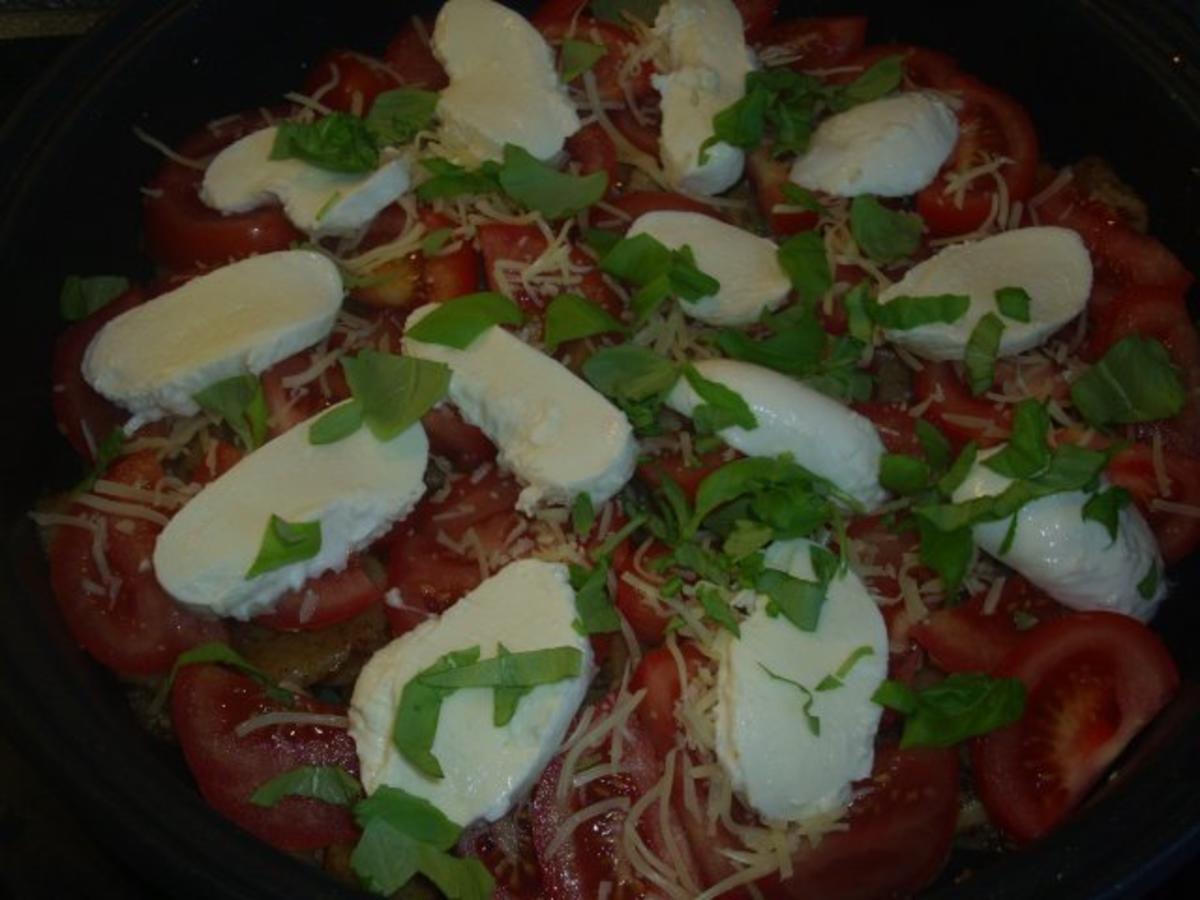Kartoffel-Tomaten-Mozzarella-Pfanne - Rezept - Bild Nr. 5