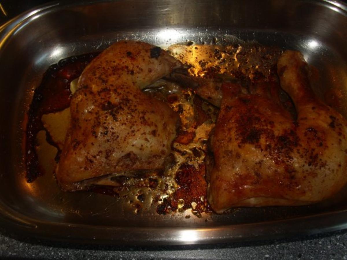 Reste von der Lammkeule mit Couscous und einem Hühnerbein - Rezept - Bild Nr. 5