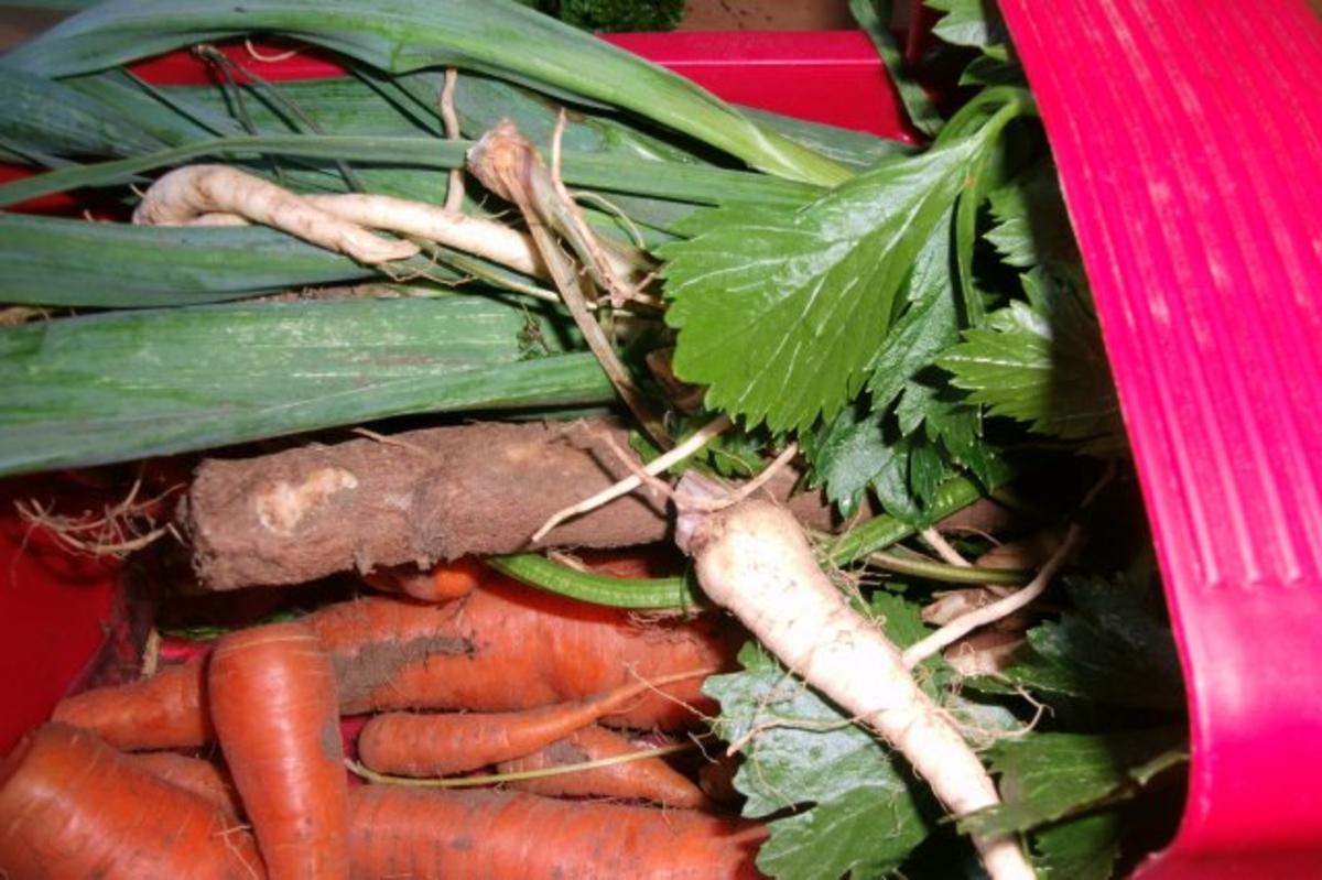 Nudelsuppe vom Brathuhn - Rezept - Bild Nr. 2