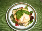 Hefekloß Wurst-Tomate-Käse - Rezept