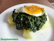 Gemüse:   WÜRZSPINAT  meine Variante - Rezept