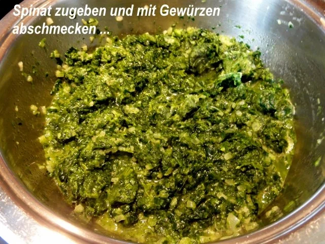 Gemüse:   WÜRZSPINAT  meine Variante - Rezept - Bild Nr. 6