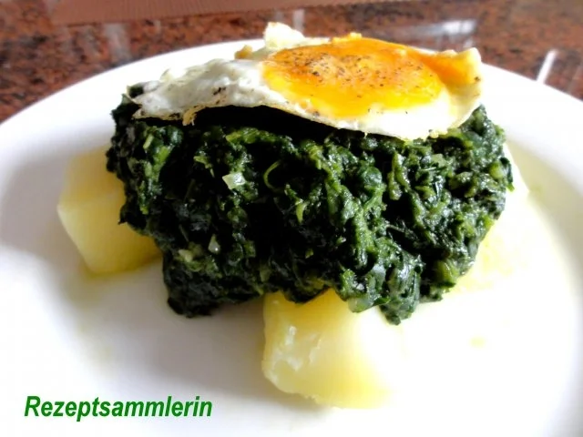 Gemüse:   WÜRZSPINAT  meine Variante - Rezept - Bild Nr. 7