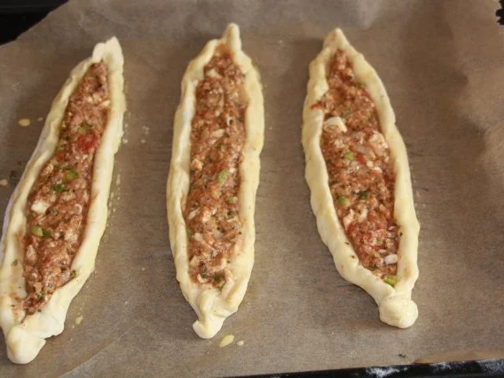 Pide mit Hackfleischfüllung - Rezept - Bild Nr. 3
