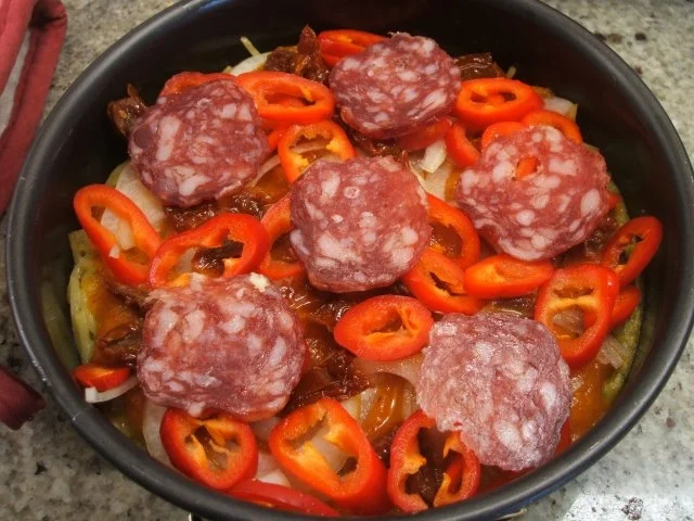 Pasta: Nudelpizza für die 16er Form - Rezept - Bild Nr. 8