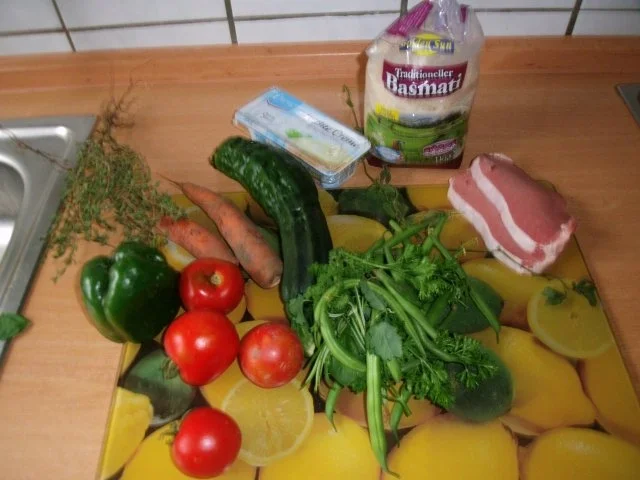 Gemüsereis mit Geschnetzeltem vom Minutensteak - Rezept - Bild Nr. 3