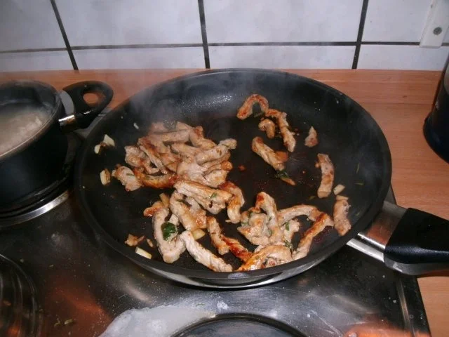 Gemüsereis mit Geschnetzeltem vom Minutensteak - Rezept - Bild Nr. 7