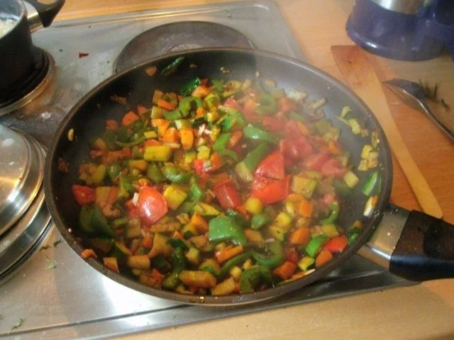 Gemüsereis mit Geschnetzeltem vom Minutensteak - Rezept - Bild Nr. 13