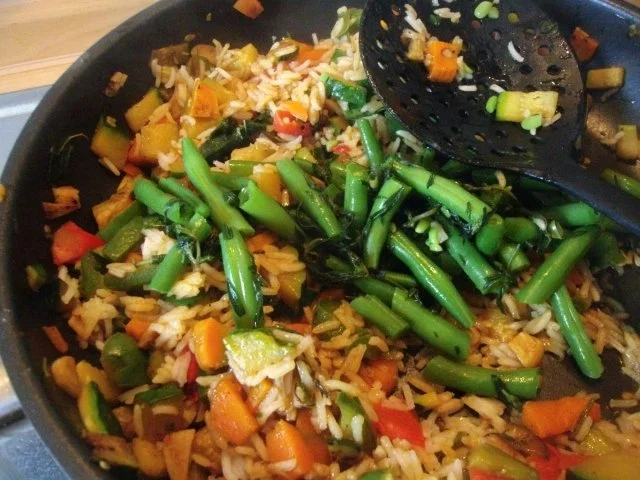 Gemüsereis mit Geschnetzeltem vom Minutensteak - Rezept - Bild Nr. 17