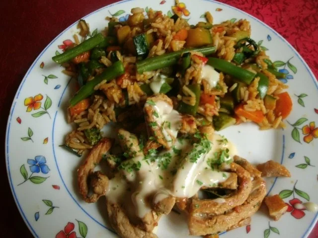 Gemüsereis mit Geschnetzeltem vom Minutensteak - Rezept - Bild Nr. 19