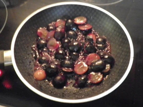 Grappa - Trauben - Sauce an Wildreis - Rezept - Bild Nr. 8