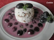 Grappa - Trauben - Sauce an Wildreis - Rezept