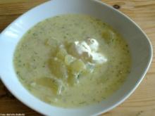 Schmorgurken-Suppe - Rezept