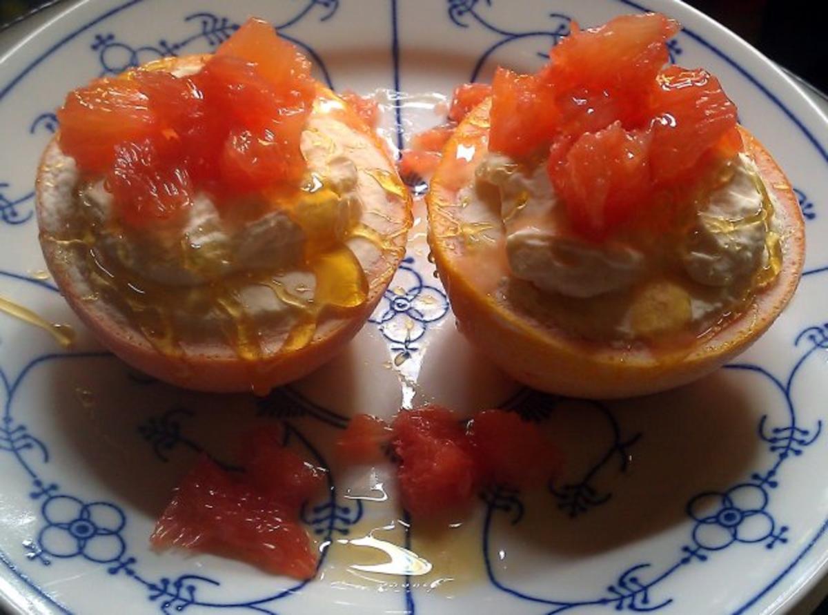 Bilder für Grapefruit - Cheese - Eis - Rezept