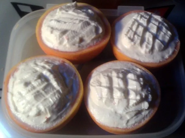 Grapefruit - Cheese - Eis - Rezept - Bild Nr. 4