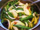 Grüne Bohnen  süß-sauer mariniert - Rezept