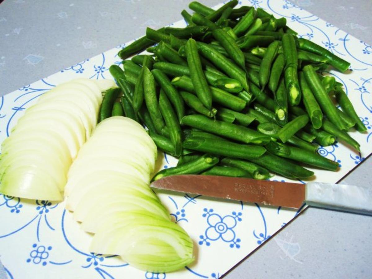 Grüne Bohnen  süß-sauer mariniert - Rezept - Bild Nr. 3