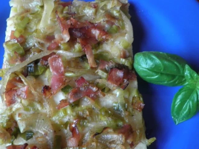 Flammkuchen mit Lauch ... - Rezept - Bild Nr. 14