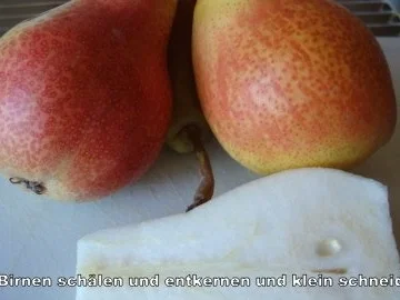 Birnen - Cranberrie Marmelade - Rezept - Bild Nr. 2