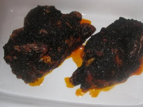 Schwarzer Chili Hahn NT mit Bratkartoffeln - Rezept - Bild Nr. 2