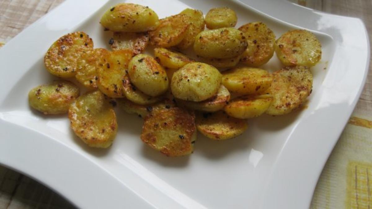 Schwarzer Chili Hahn NT mit Bratkartoffeln - Rezept - Bild Nr. 4