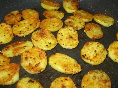 Schwarzer Chili Hahn NT mit Bratkartoffeln - Rezept - Bild Nr. 6