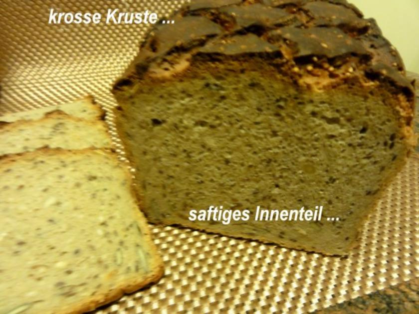 Brot: KÖRNER - MISCHBROT außen kross und innen saftig - Rezept - kochbar.de