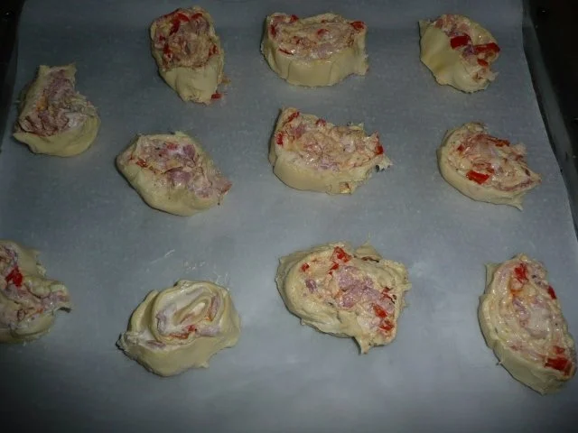 Rezept: Blätterteig Schnecken Bild Nr. 5 Blätterteig Schnecken - Rezept - Bild Nr. 5