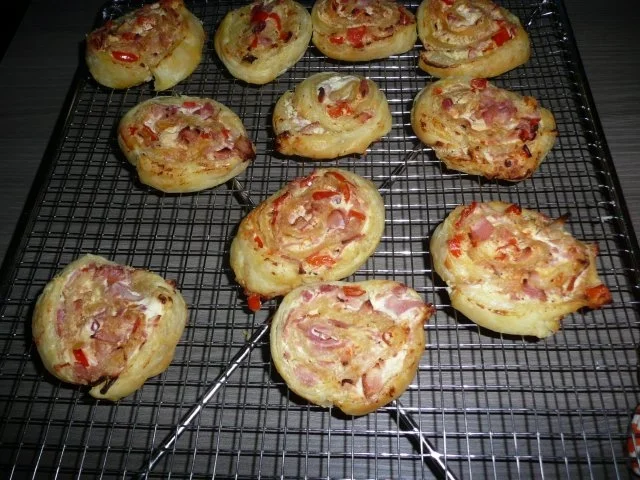 Rezept: Blätterteig Schnecken Blätterteig Schnecken - Rezept