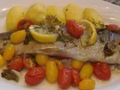 Rezept: Forellen mit Tomatenfüllung Forellen mit Tomatenfüllung - Rezept