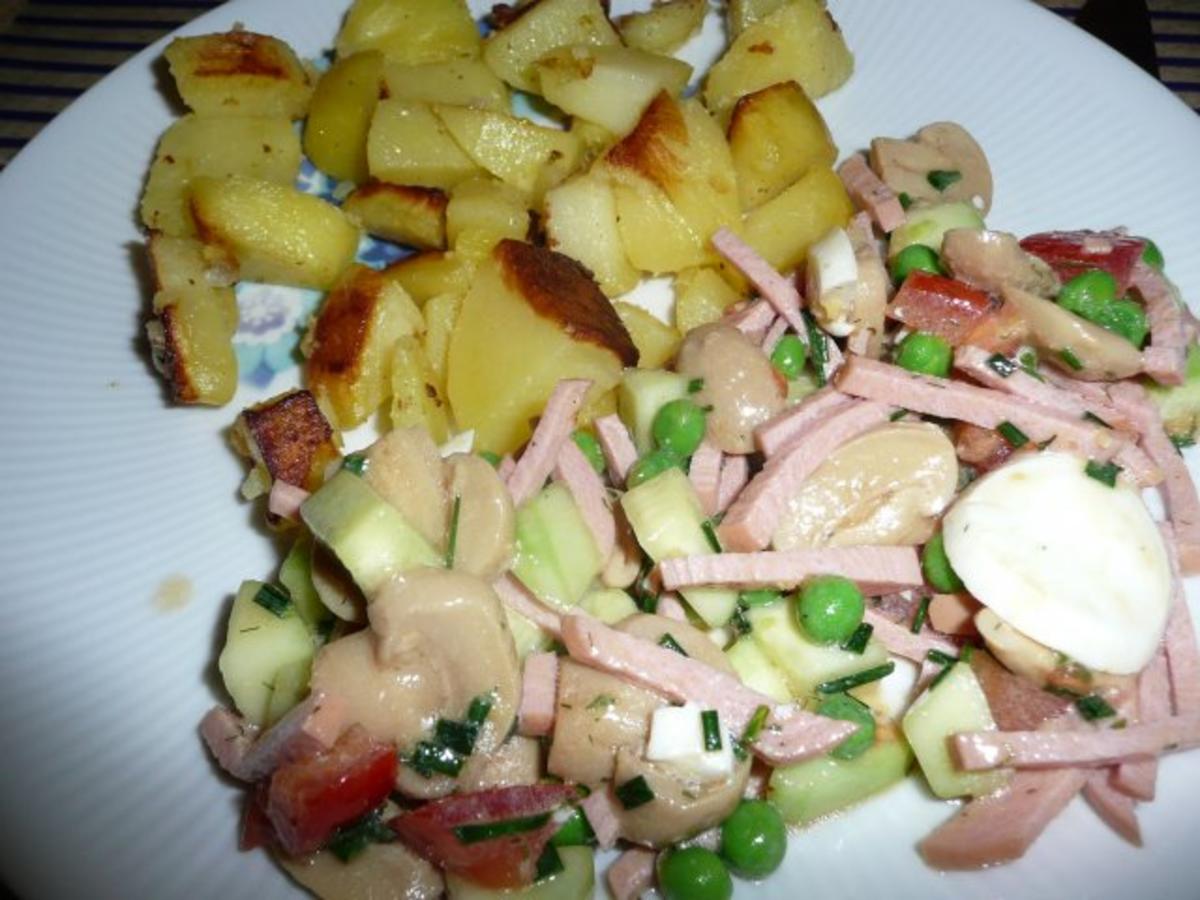 Lyoner Salat dazu Krischtelscher - Rezept - Bild Nr. 3