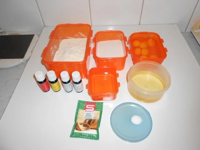 Bunter Öl-Gugelhupf - Rezept - Bild Nr. 2